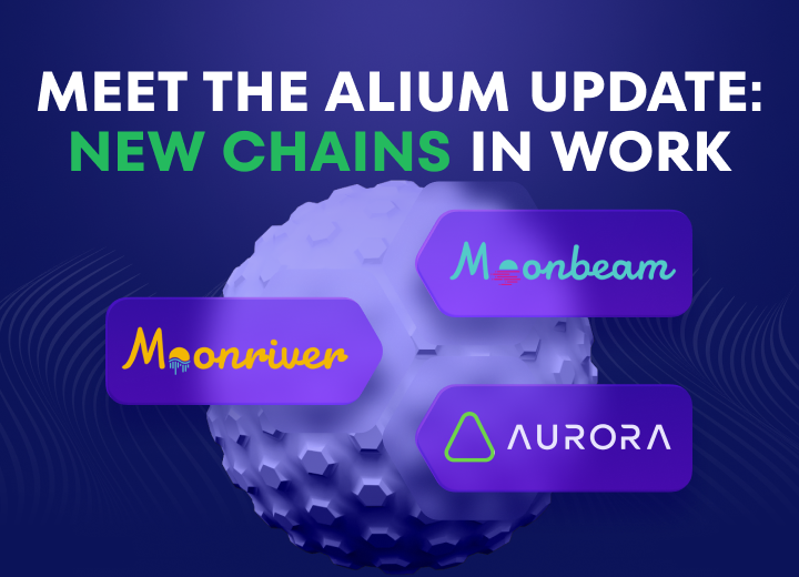 Alium.Finance launches its own DEX on the MoonRiver, Moonbeam, Aurora blockchains